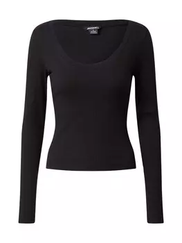 Рубашка Monki, черный