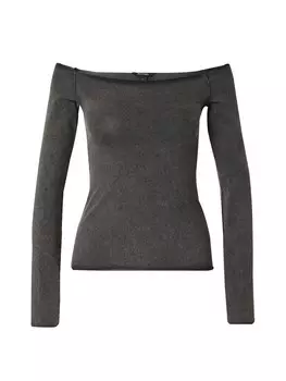 Рубашка Monki, черный деним