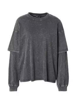 Рубашка Monki, пятнистый серый