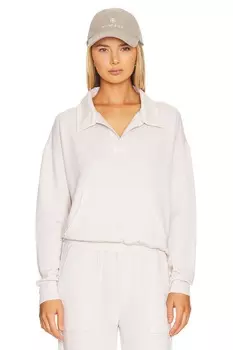 Рубашка MONROW Fleece Polo, белый