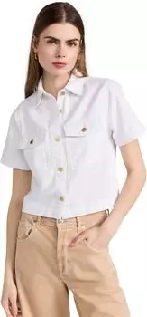 Рубашка Montauk Short Sleeve Top DL1961, белый