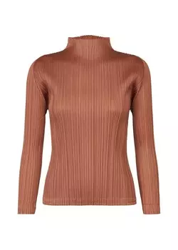 Рубашка monthly colors : december Pleats Please Issey Miyake, коричневый