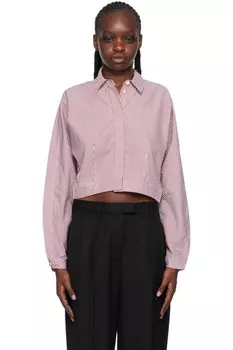 Рубашка Morgan Rag & Bone, цвет redstrp