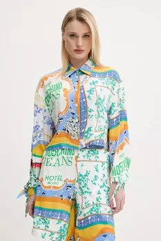 Рубашка Moschino Jeans, белый