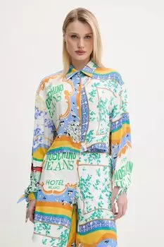 Рубашка Moschino Jeans, белый