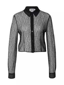 Рубашка Moschino Jeans Blouse, черный