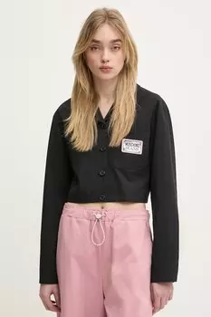 Рубашка Moschino Jeans, черный