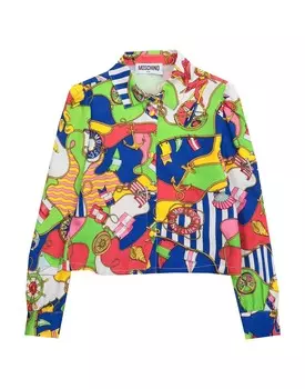 Рубашка Moschino Kid, синий