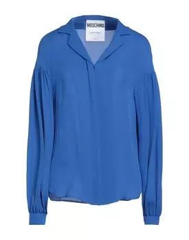 Рубашка Moschino, ярко-синий