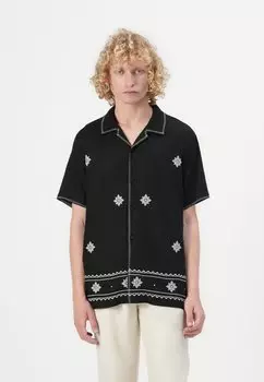 Рубашка MOSLEY EMBROIDERED SHIRT Guess, черный