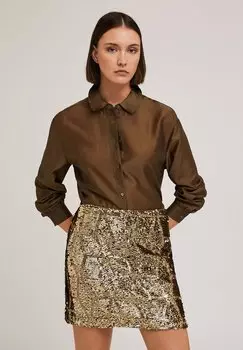 Рубашка Motivi, цвет Verde Militare