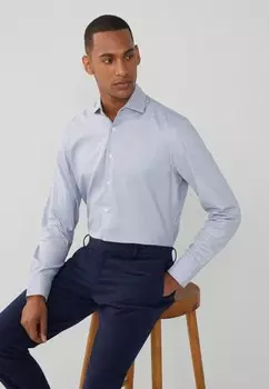 Рубашка MOULINE PUPPYTOOTH Hackett London, синий