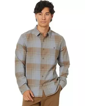 Рубашка Mountain Hardwear Big Cottonwood Long Sleeve Shirt, цвет Trail Dust Fireside Plaid