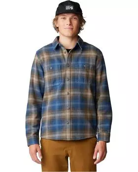Рубашка Mountain Hardwear Plusher Long, цвет Ridgeline Ombre Buffalo Check Print