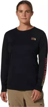 Рубашка Mountain Hardwear Wicked TechLong Sleeve, цвет Black 1