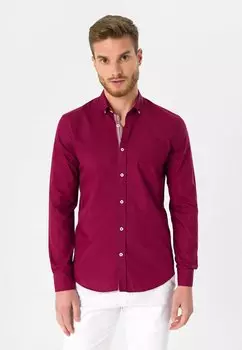 Рубашка Moxx Paris, бордовая