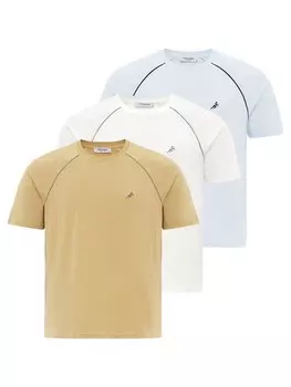 Рубашка Moxx Paris, цвет Blue/Yellow/White