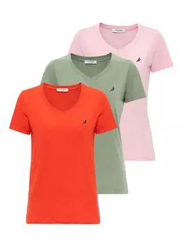 Рубашка Moxx Paris, цвет Olive/Pink/Red