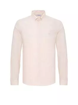 Рубашка Moxx Paris Regular fit Button Up, бежевый