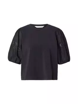 Рубашка MSCH COPENHAGEN Cebrina, черный