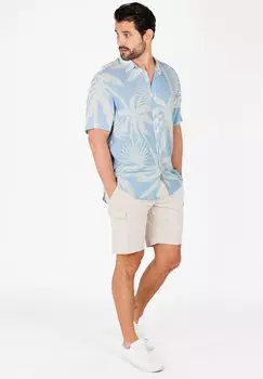 Рубашка Msh Palms Patterned Key Largo, синий