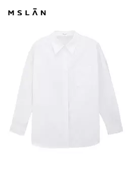 Рубашка Mslan хлопковая, кремовый
