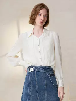 Рубашка Mslan Mall осенняя, песочный