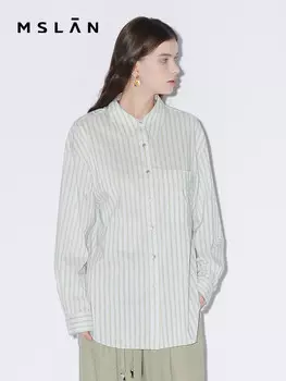 Рубашка MSlan, темно-синий