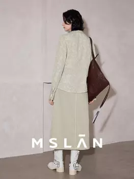 Рубашка MSlan в стиле ретро, хаки