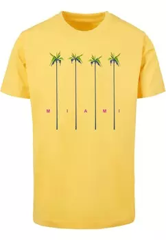 Рубашка MT Men Miami Palms, цвет Honey