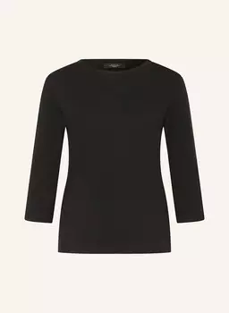 Рубашка мультиа с рукавами 3/4 Weekend Max Mara, черный