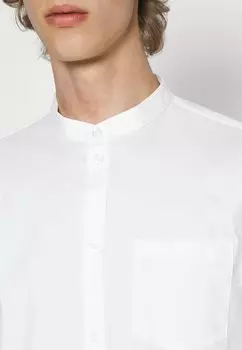 Рубашка Muscle Fit Stand Pier One, белая