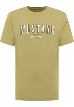 Рубашка MUSTANG Austin, бежевый