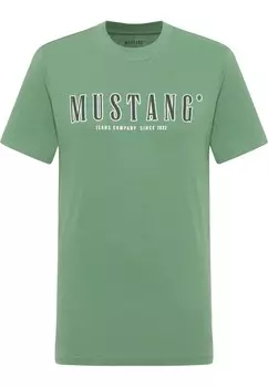 Рубашка MUSTANG Austin, цвет Fir/Dark green