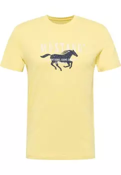 Рубашка MUSTANG Style Austin, цвет Light yellow