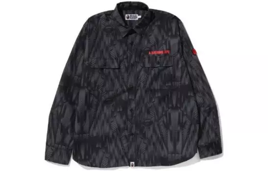 Рубашка мужская A Bathing Ape, черный