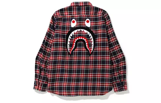 Рубашка мужская A Bathing Ape, красный
