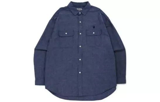 Рубашка мужская A Bathing Ape, синий