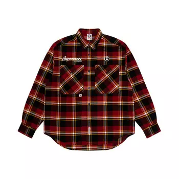 Рубашка мужская Aape, коричневый