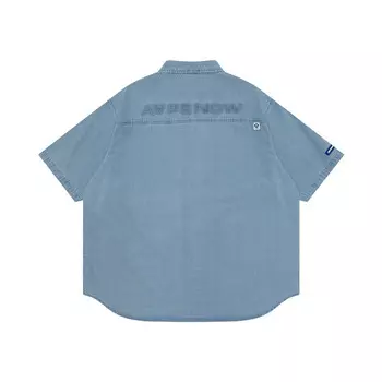 Рубашка мужская Aape, темно-синий