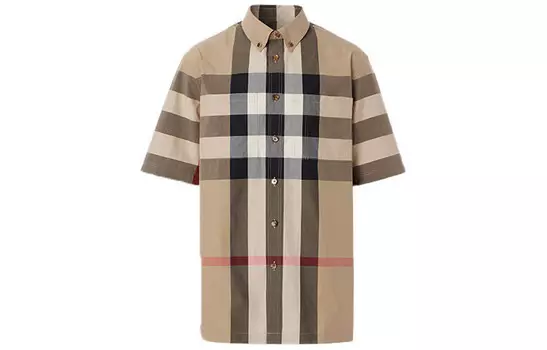 Рубашка Мужская Архив Бежевый Burberry, бежевый