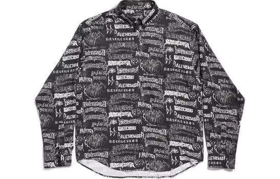 Рубашка мужская Balenciaga, белый