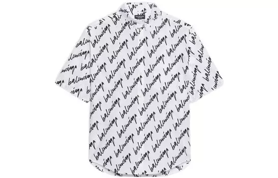 Рубашка мужская Balenciaga, белый