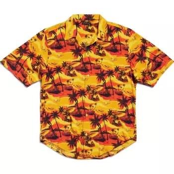 Рубашка мужская Balenciaga, оранжевый