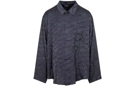 Рубашка мужская Balenciaga, серый