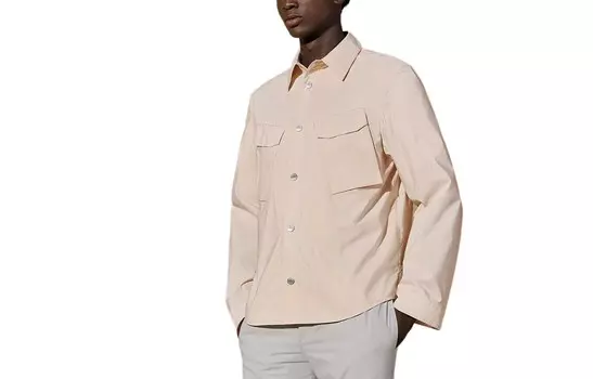 Рубашка мужская бананово-желтая Hermes, желтый