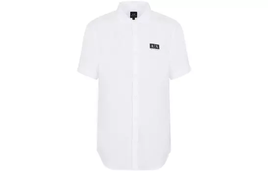 Рубашка мужская белая Armani Exchange, белый