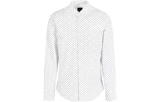Рубашка мужская белая Armani Exchange, белый