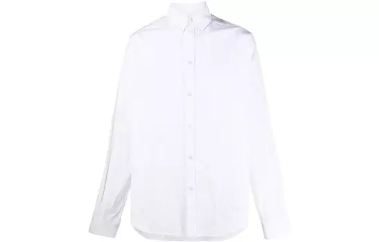Рубашка мужская белая Balenciaga, белый