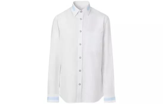 Рубашка мужская белая Burberry, белый